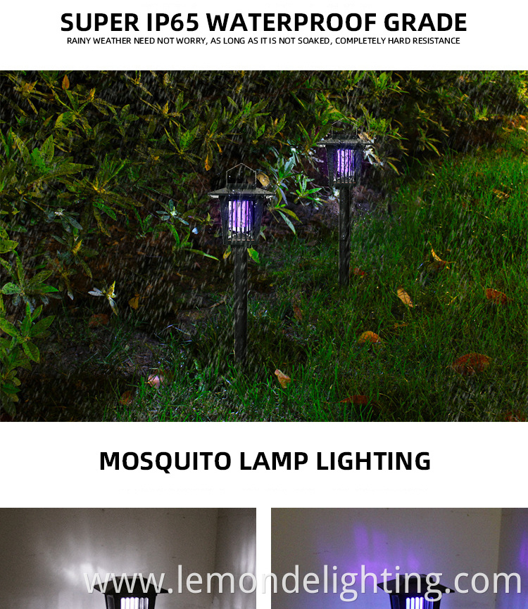 Garden Bug Zapper Lights